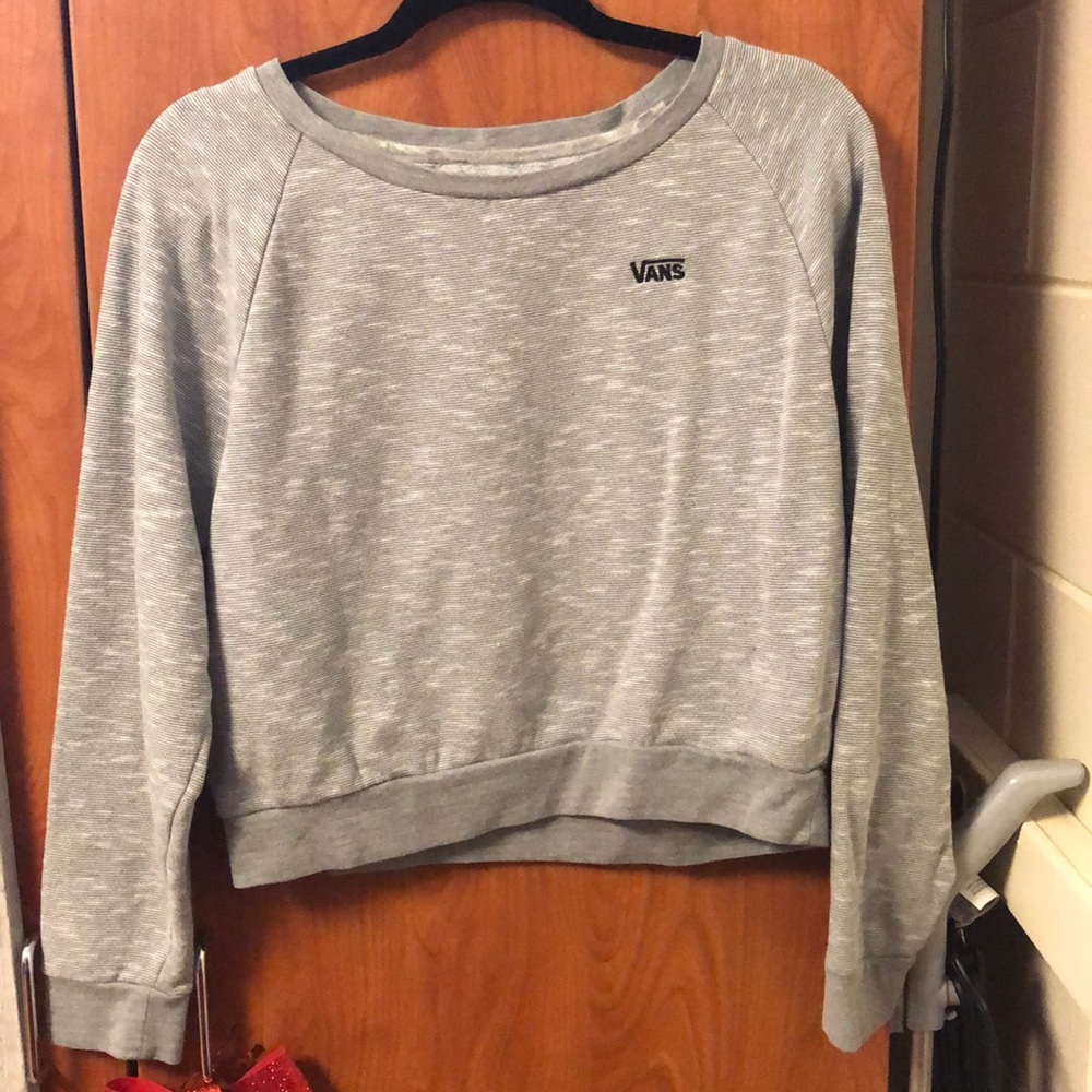 Vans cropped sweatshirt